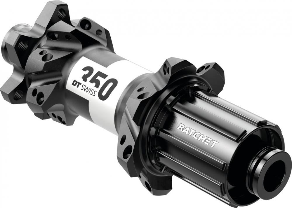 DT Swiss Nabe MTB HR 350 Straightpull 28 Loch Schwarz - zuverlässige Boost Hinterradnabe