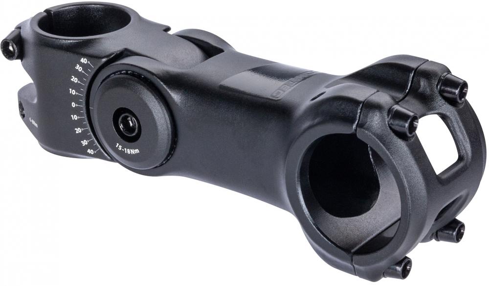 CONTEC Vorbau Udea, 35.0 mm Klemmung, 110 mm Länge, 1 1/8\" Gabelschaft, hochwertiges Aluminium, leicht und stabil, ideal für Rennrad oder MTB, schwarz matt