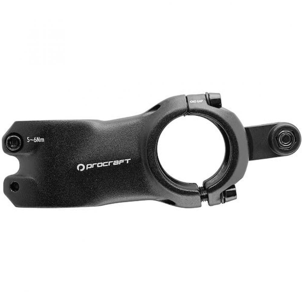 Procraft Vorbau Pro+ II 7° / 31,8 mm Schwarz - Leichter Aluminium-Fahrradvorbau