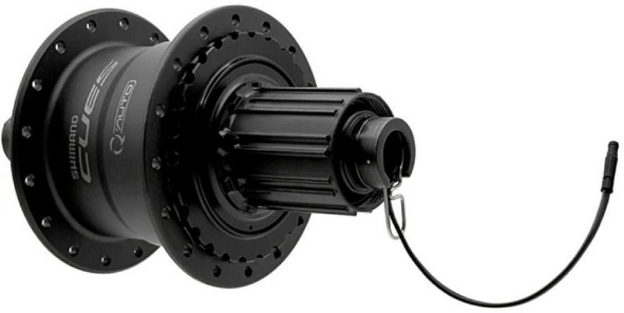 SHIMANO Hinterradnabe FH-U6060 Q-Auto dynamo - 6060, 12x142mm, 142mm