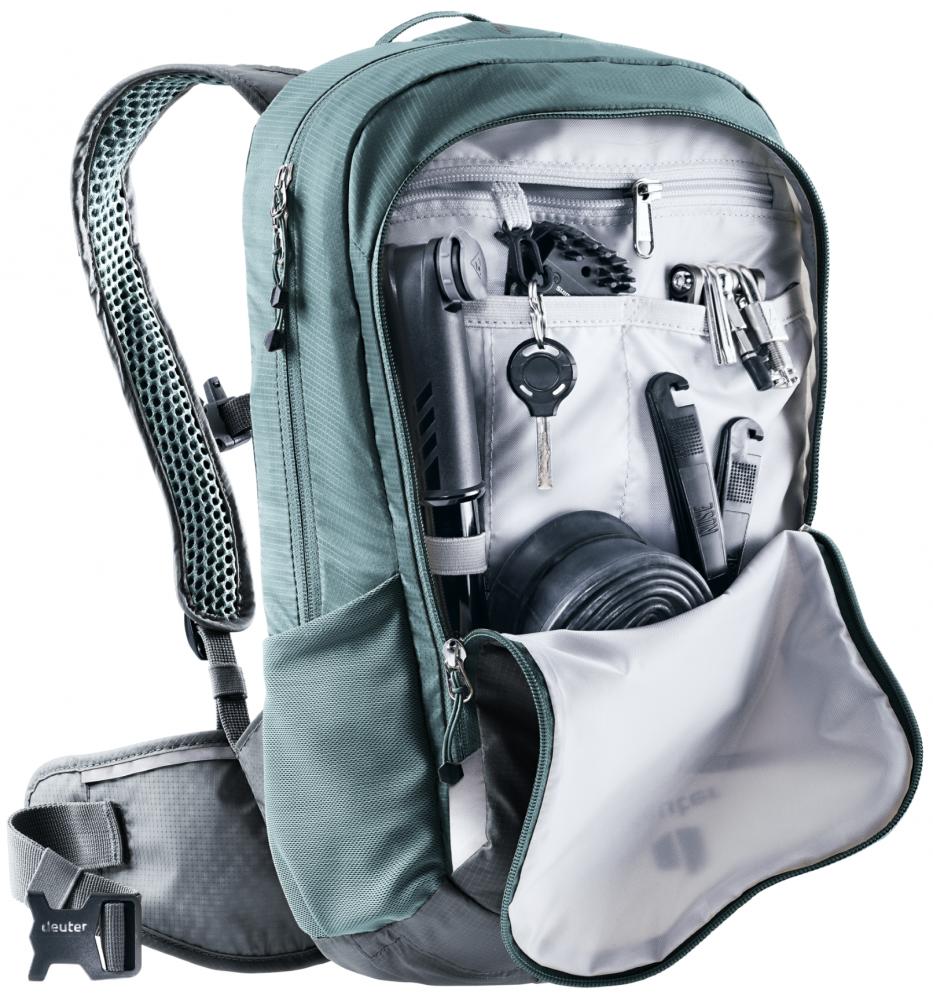 Deuter Compact 8 JR Fahrradrucksack 8 Liter graphite - Leichter Mountainbike-Rucksack 520 g
