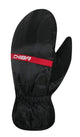 CHIBA Thermo Overflap - XS, schwarz, winddicht & warm für Radsport