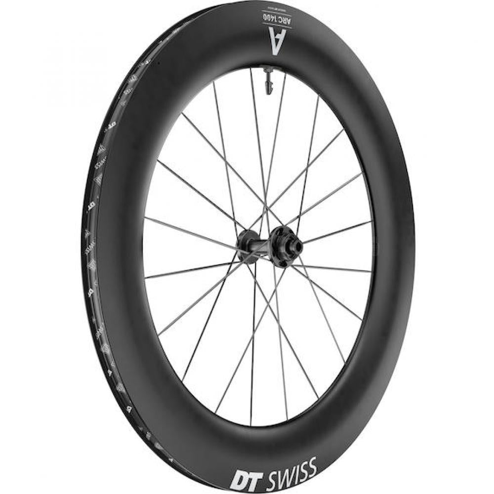 DT Swiss ARC 1400 Dicut 85 Carbon Laufrad 622x22mm - Aerodynamisches Rennrad Hochprofilrad - Laufräder Road Disc