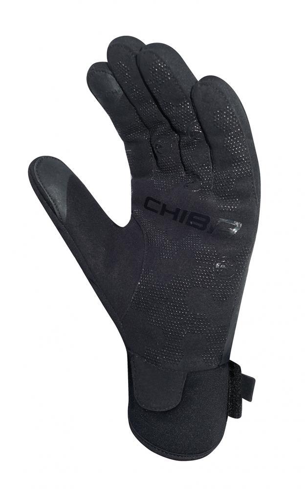 Chiba Handschuhe Classic - Farbe schwarz-gold - Größe M