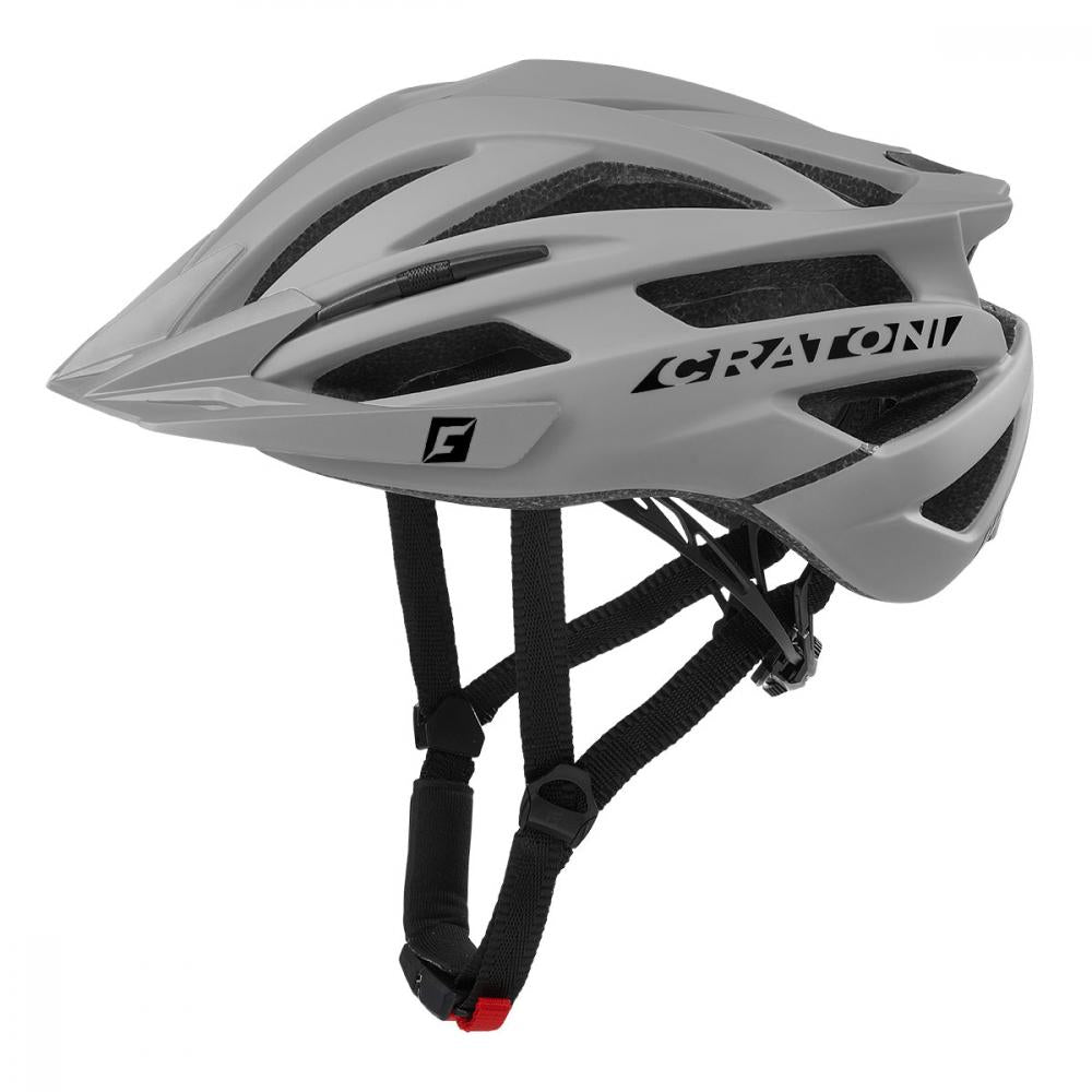 Cratoni Fahrradhelm Agravic MTB grau matt S/M 54 bis 58cm