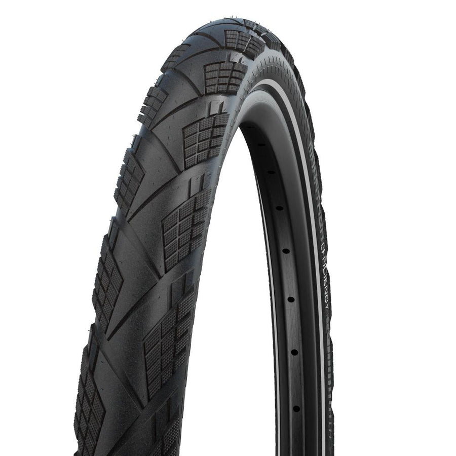 Schwalbe Marathon Efficiency Evo V-Guard Super Race 45-622 Schwarz - maximal effizienter Touren-Faltreifen