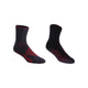 BBB Cycling BBB Socken FIRFeet 39/43 schwarz/rot Größe 39 schwarz - warme Wintersocken fürs Rad