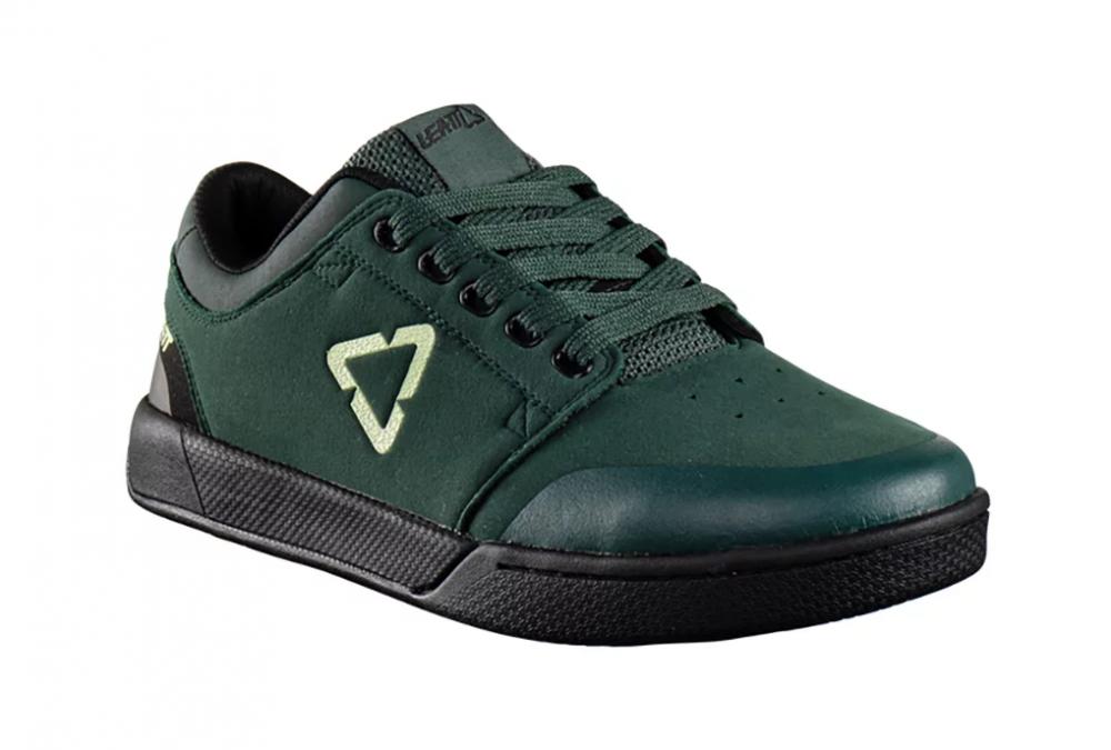 Leatt 2.0 Flatpedal Schuh, Ivy, Größe 45,5, Synthetik-Wildleder, RideGrip-Gummimischung, FlatGrip-Sohle, wasserabweisend, atmungsaktiv, …