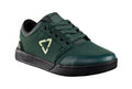 Leatt 2.0 Flatpedal Schuh, Ivy, Größe 45,5, Synthetik-Wildleder, RideGrip-Gummimischung, FlatGrip-Sohle, wasserabweisend, atmungsaktiv, Zehen- und Fersenschutz, antibakterielles Innenfutter