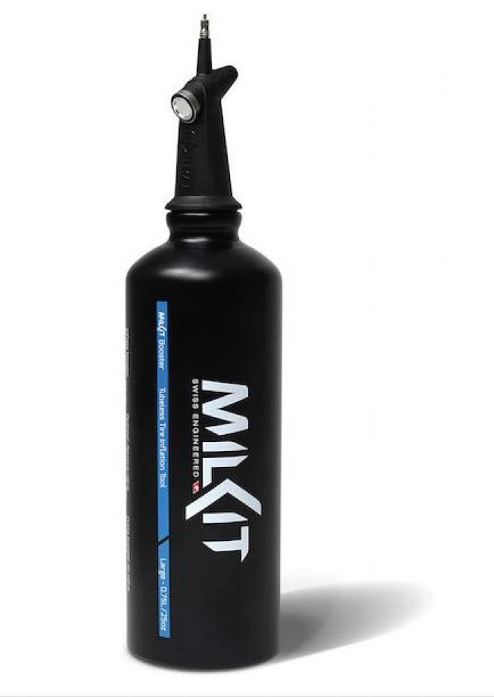 milKit Tubeless Booster 0,75 Liter - Revolutionäres Tool für einfaches Aufpumpen