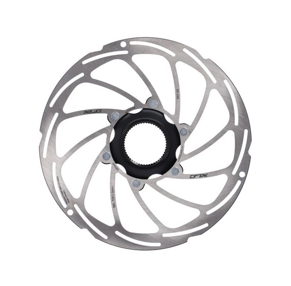 Bremsscheibe Br-x86 Ø 180mm 1,85mm Silber, Centerlock