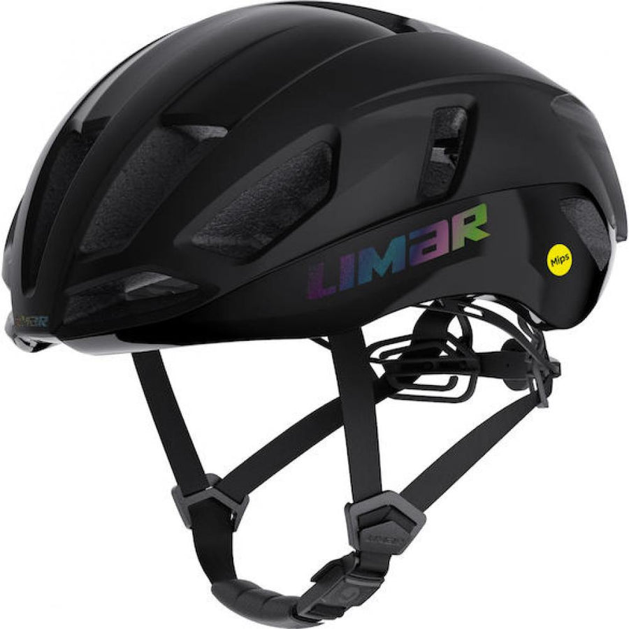 Limar Air Atlas + Mips Iridescent Matt Black M - aerodynamischer Premium-Rennradhelm