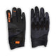 Endura MT500 D3O Handschuh II, Schwarz, Größe L - leichter Langfinger-Handschuh mit D3O-Knöchelschutz & Silikon-Grip