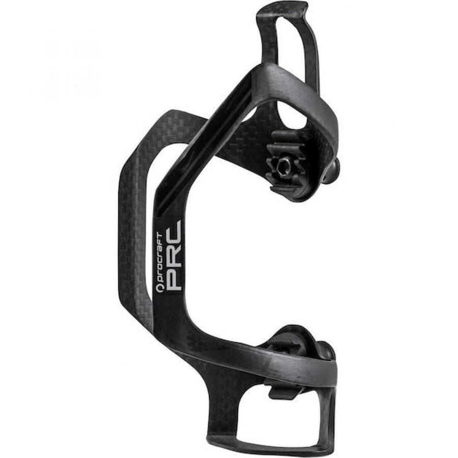 Procraft Flaschenhalter Carbon Sideload Zugriff Links Schwarz - ultraleichter Seitenzug