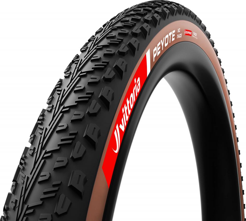 Vittoria Peyote 29 Zoll (60-622) XC Race Brown-blk-blk 60 Brown - schneller XC-Reifen mit Top-Grip