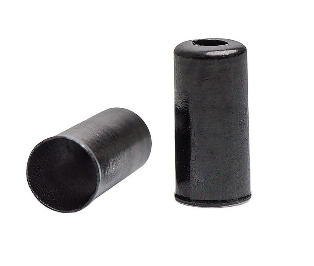 Bl Endkappe Bremsaußenhülle Messing Ø 5 Mm Schwarz - 200er Pack