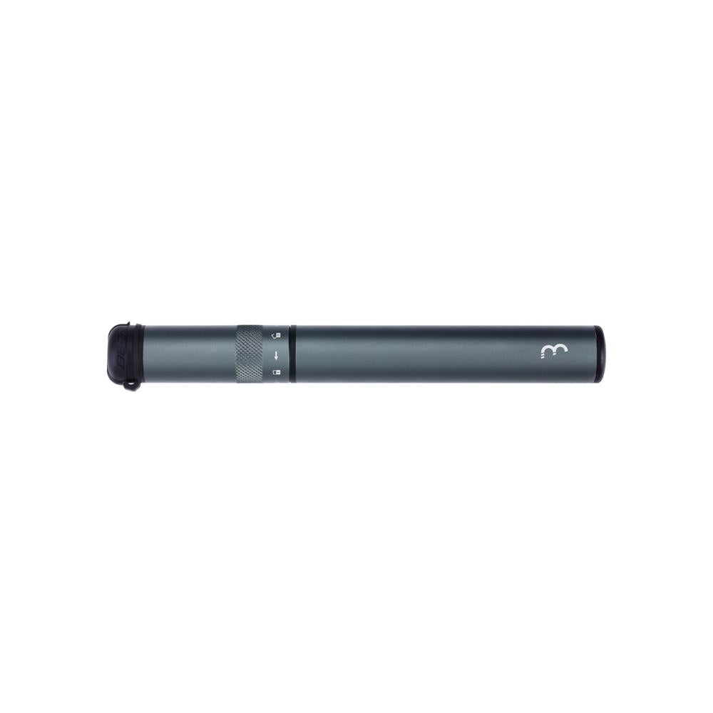 BBB Cycling BBB Minipumpe Samurai 210mm grau 210 mm grau - kompakte Hochdruckpumpe für unterwegs