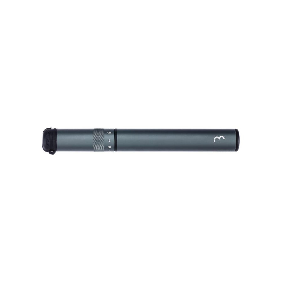 BBB Cycling BBB Minipumpe Samurai 210mm grau 210 mm grau - kompakte Hochdruckpumpe für unterwegs