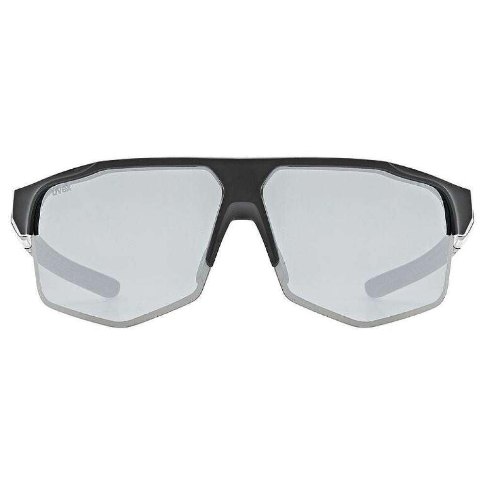 uvex axos Set Skihelm black matt mit Visier mirror silver, IAS-Größenanpassung, Monomatic-Verschluss, Belüftungssystem, herausnehmbare Innenausstattung