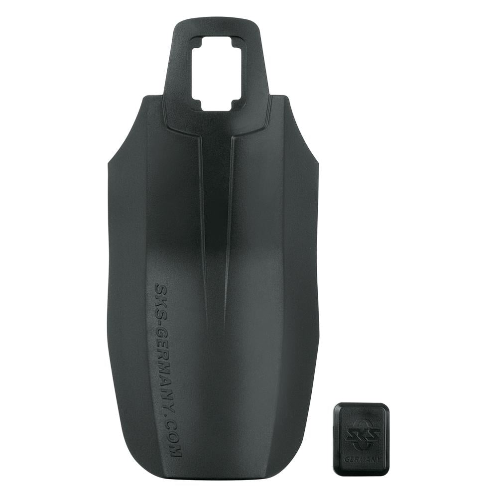 SKS Spoiler Primus 50-53 mm, schwarz, Kunststoff, inkl. Umlaufstrebenclip mit SKS-Logo, passend für SKS Bluemels Primus Schutzbleche