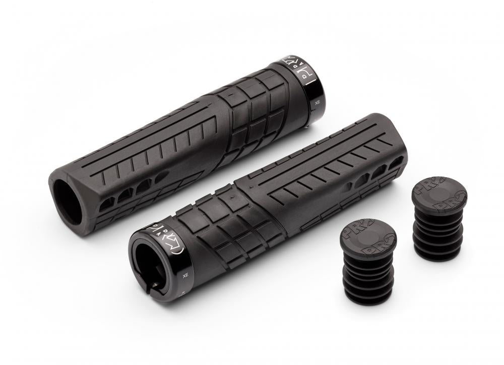 PRO Lenkergriff HeroDirt Team, 30mm x 132 Schwarz - ergonomischer Race-Grip mit Top-Kontrolle
