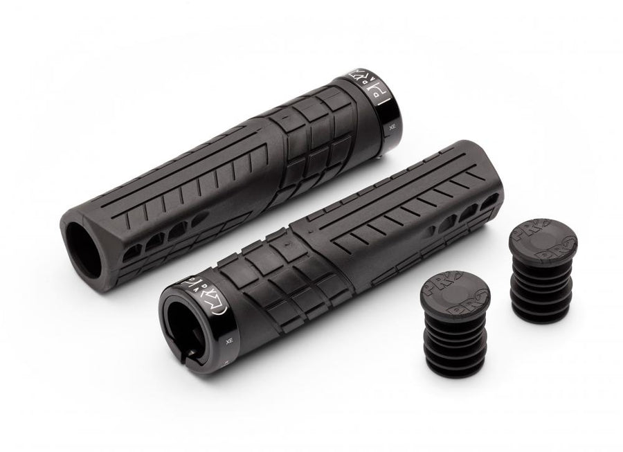 PRO Lenkergriff HeroDirt Team, 30mm x 132 Schwarz - ergonomischer Race-Grip mit Top-Kontrolle