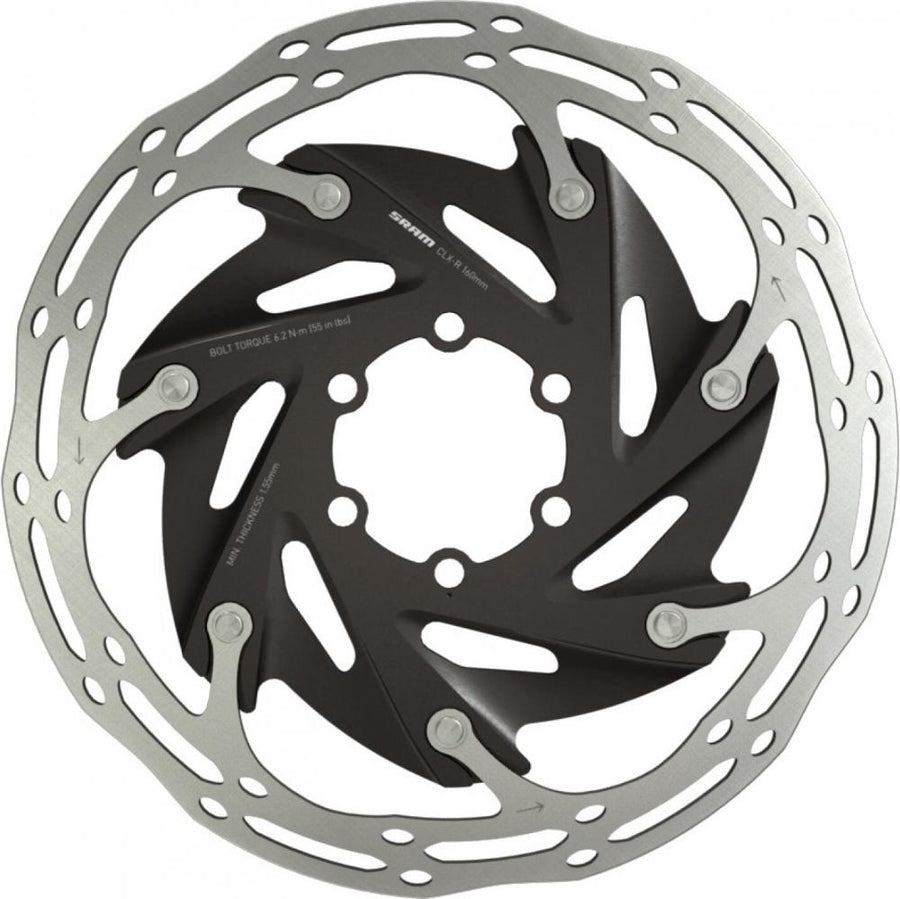 SRAM Centerline XR Rounded Centerlock 160 mm Bremsscheibe für leise, kontrollierte Bremsperformance.
