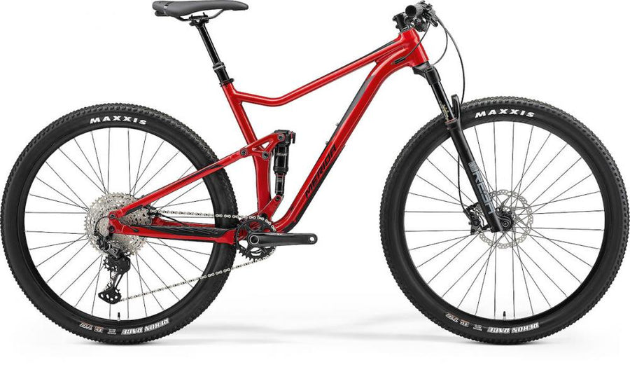 Merida ONE-TWENTY RC 9.XT-EDITION HP2 L (19) Rot/Schwarz - leichtes Fully für schnelle Trails
