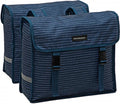 New Looxs Doppelpacktasche Fiori Double Nomi Blue Blue - geräumige Fahrradtasche für Alltag & Tour