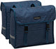 New Looxs Doppelpacktasche Fiori Double Nomi Blue Blue - geräumige Fahrradtasche für Alltag & Tour