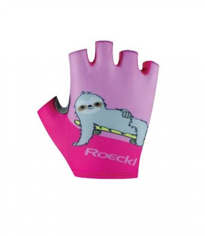 Roeckl Sports Juniors Bike Fingerhandschuhe Trient (spring pink) Größe 4