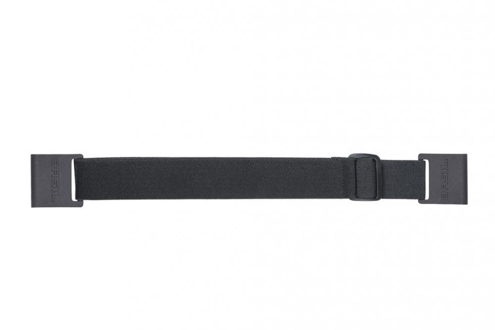 Basil Portland Gepäckgurt für Fahrradkorb und Gepäckträger - Verstellbarer Spanngurt 36cm schwarz