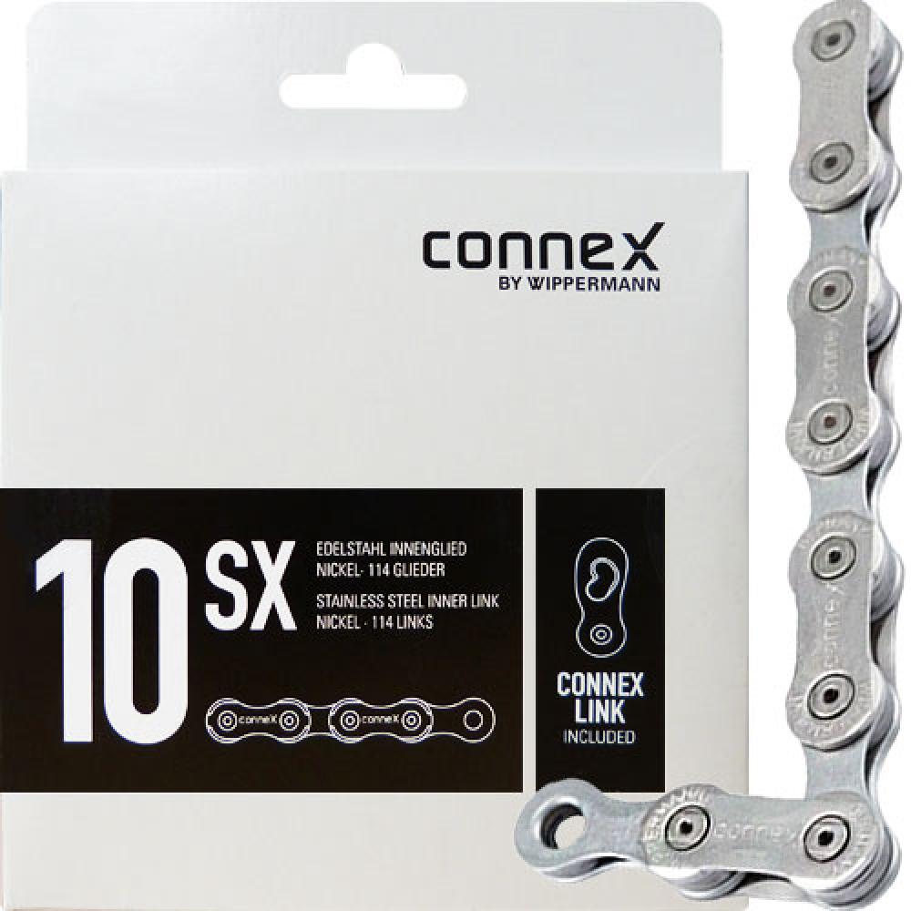 Connex Wippermann Kette 10SX 1/2" x 11/128" 114 Glieder 5,9mm 10-fach