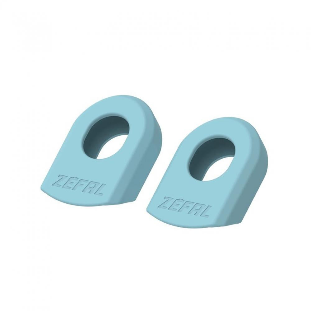 Zefal Kurbelschutz Crank Armor cyan blau per Paar