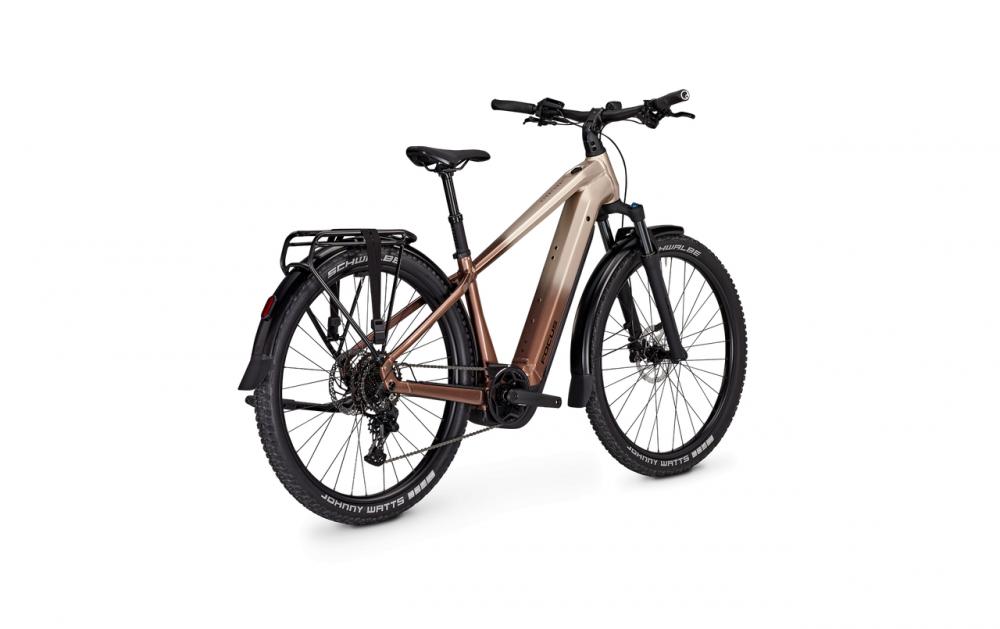 Focus AVENTURA² 6.7 29" Diamant Rahmengröße S Adamantsilver / Platinumbronze - vielseitiges E-Allround-Trekkingrad