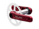 Race Face Atlas Kurbel, 165mm, 68/73mm, 30mm, rot - robuste MTB-Kurbel für aggressive Trails