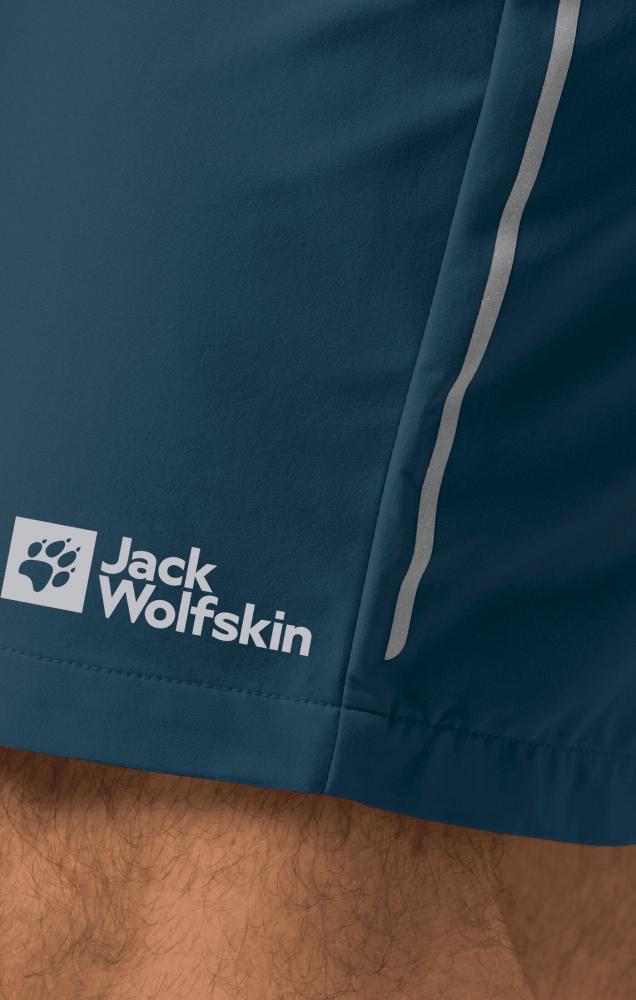 Jack Wolfskin Tourer Shorts M Synthetic Fiber Shorts Dark Sea Größe 48
