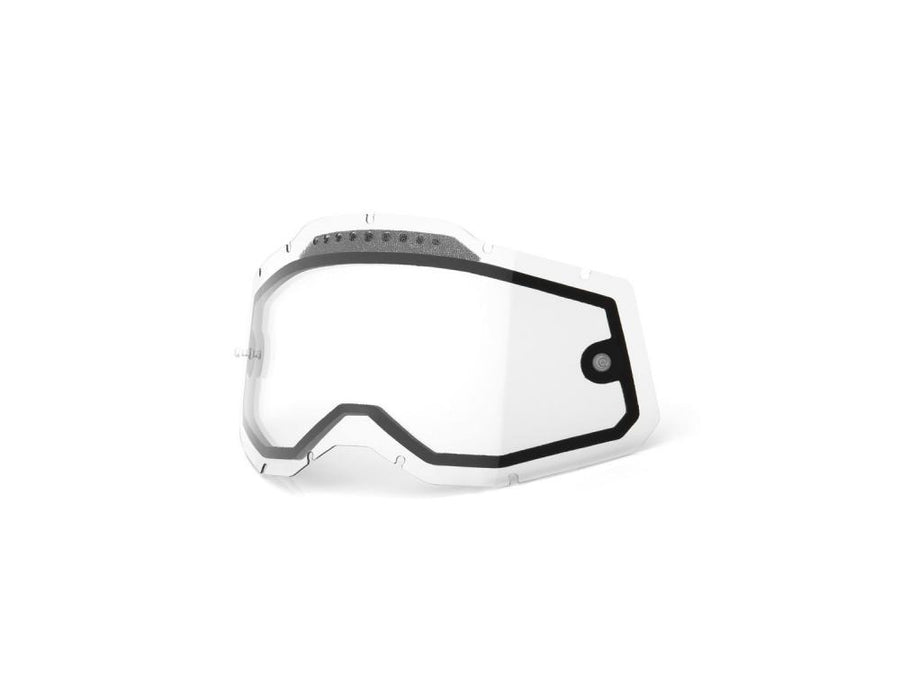 100% Gen 2 Replacement lens unis clear - Dual-Pane-Ersatzscheibe für MX-Brillen