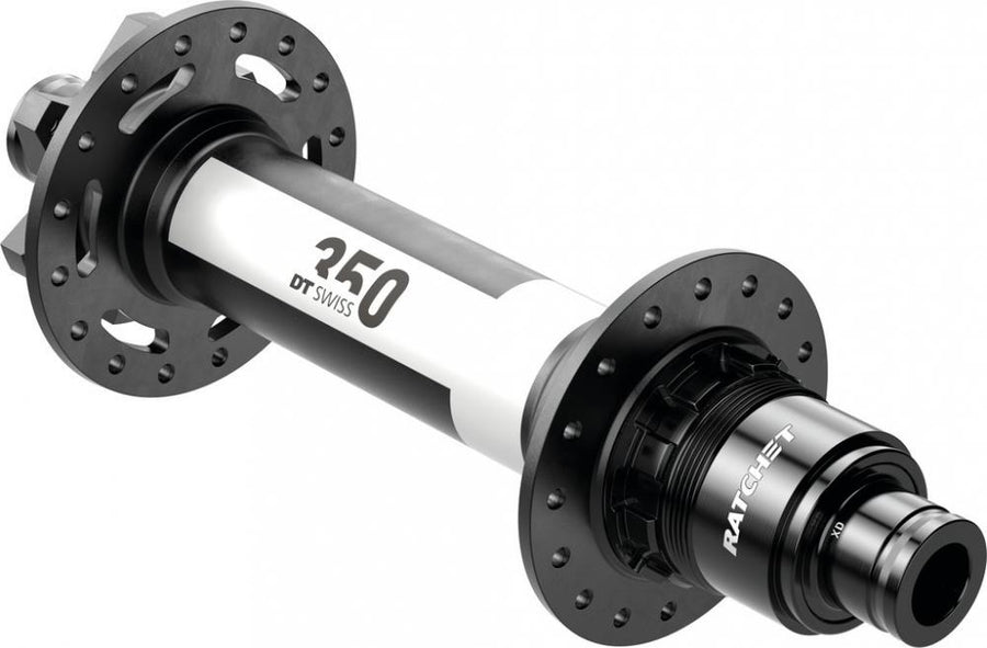 DT Swiss Nabe Fatbike HR 350 Classic 32 Loch Schwarz - zuverlässige Fatbike-Hinterradnabe