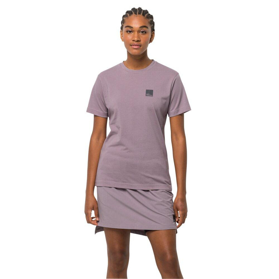 Jack Wolfskin Bike Commute T W Synthetic Fiber T-Shirt Shortsleeve Quail Größe L