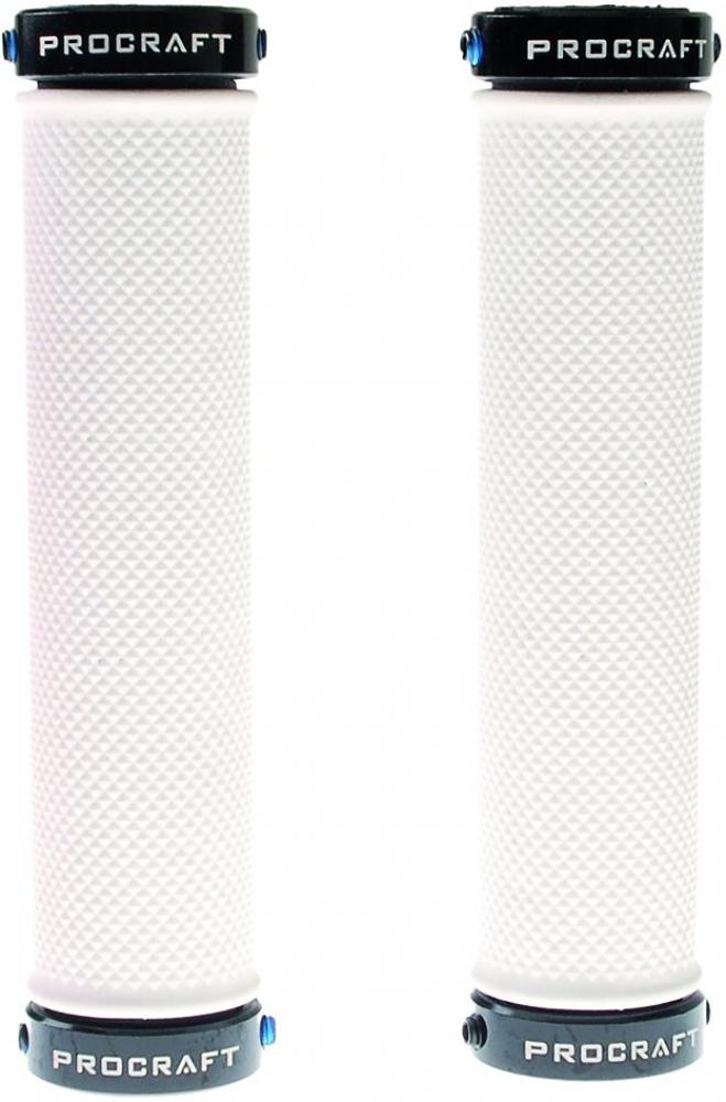 Procraft Lenkergriff Freeride 145 mm weiß - sicherer Grip für Trail & Enduro