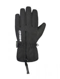CHIBA Kids Basic Finger - Kinder Radhandschuhe schwarz, wasserdicht, Größe III