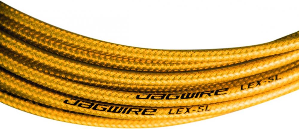 Lex-sl Schaltzugaußenhülle Ø 4,5 Mm X 2,5 M Gold - Verdichtungsfrei Mit Slick-lube Liner