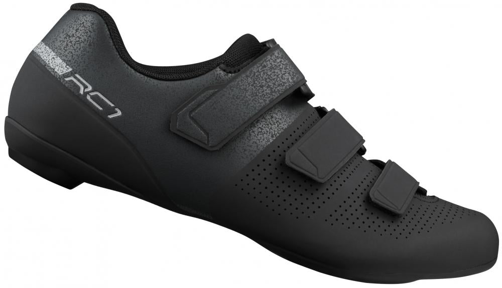 SHIMANO Fahrradschuhe RC102W Damen Road SPD-SL Fahrradschuhe Größe 37 Schwarz