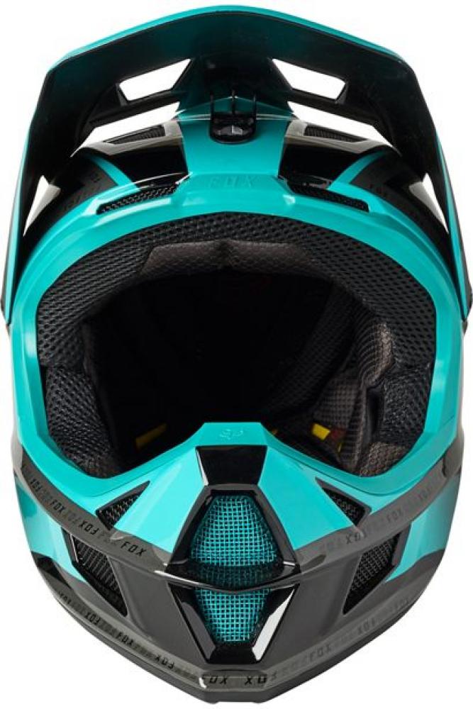 FOX Helm RAMPAGE COMP CALI CE CPSC Full Face Schutz Helm teal S