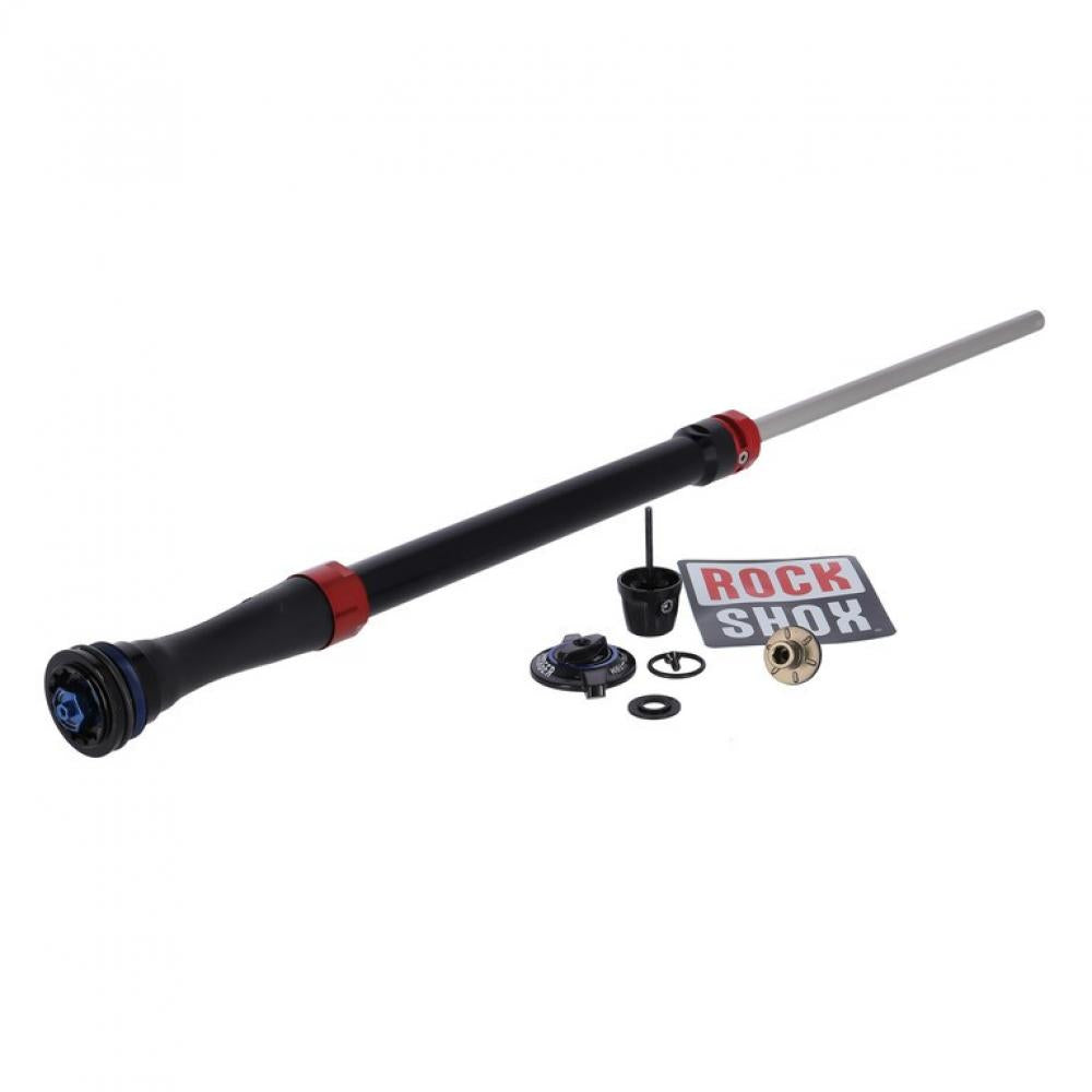 RockShox Pike Charger 2 RCT3 Dämpfer Upgrade Kit für 27.5 Zoll Federgabel, alle Komponenten auf weiß.