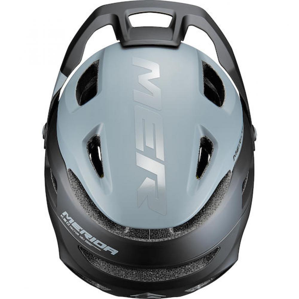 Merida Helm Pector ME-1 58-61cm Schwarz/grau - sicherer Trail- und E-Bike-Helm mit MIPS & BOA