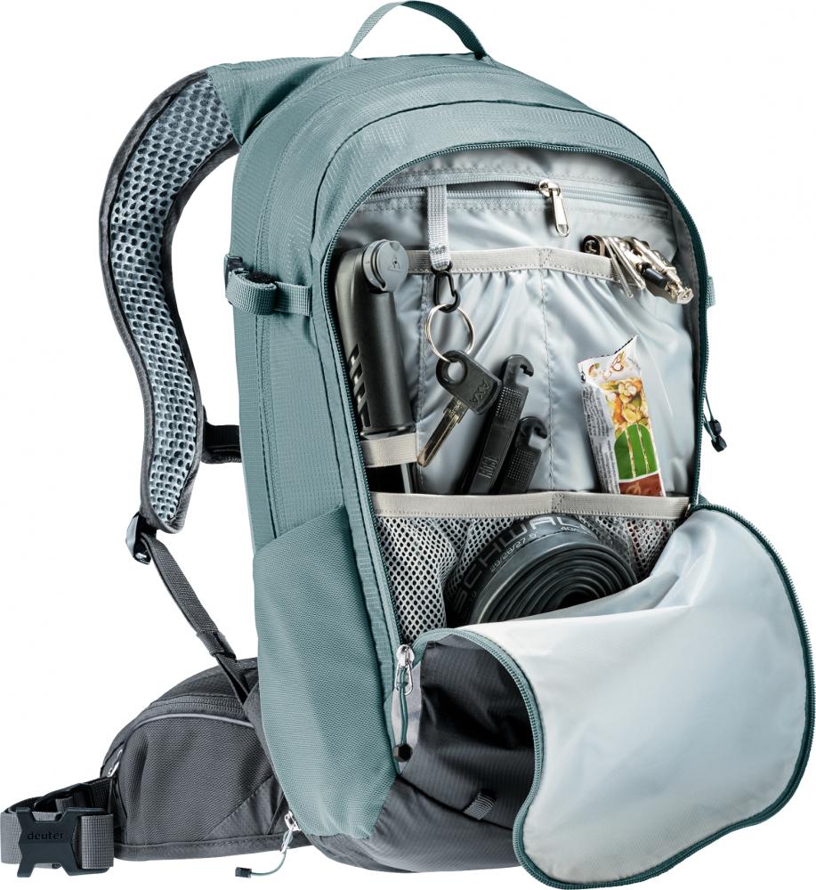 Deuter Compact 12+3 SL Fahrradrucksack 12-15 Liter - Damen MTB Rucksack mit Airstripes-Rückensystem