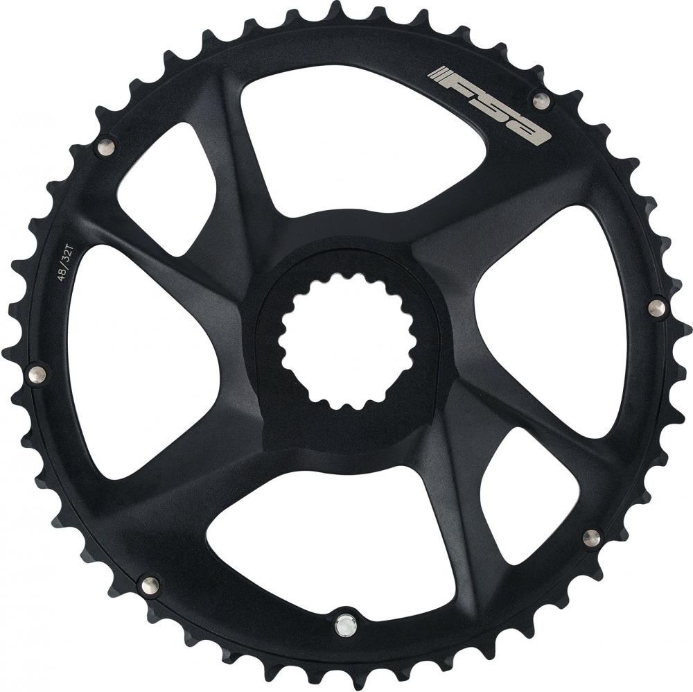 Kettenblatt Road Modular Direct Mount 48 T Schwarz - Präzises Schalten Für Rennrad-antriebe