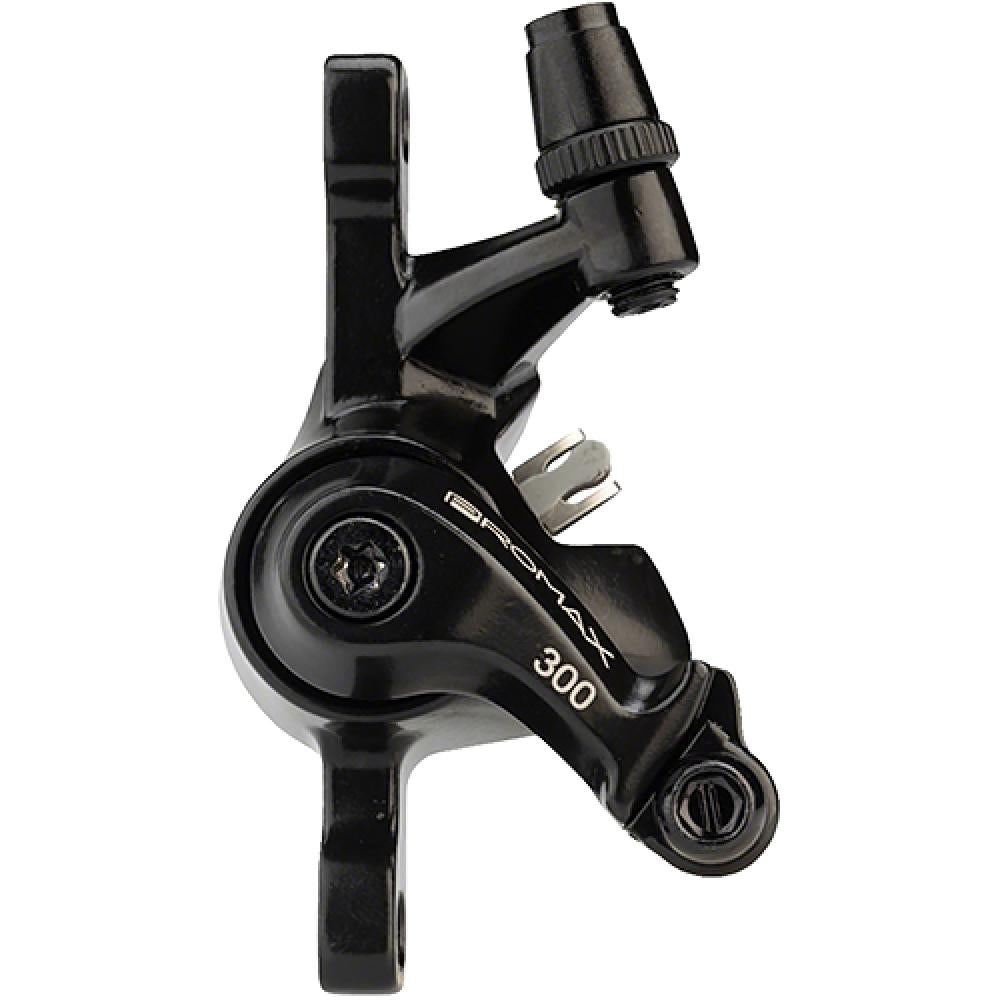 Promax Bremskörper für Scheibenbremse DC-300 160mm/140mm Aluminium Postmount schwarz